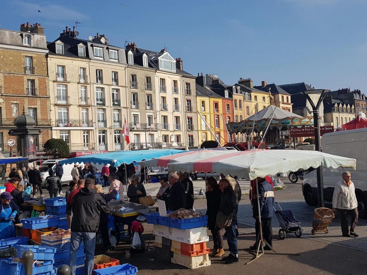 Apartament Petit Nid Douillet Dieppe Zewnętrze zdjęcie